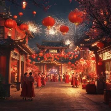 大年初一老媽要去西安武功古鎮(zhèn)附近的寺廟上香祈福