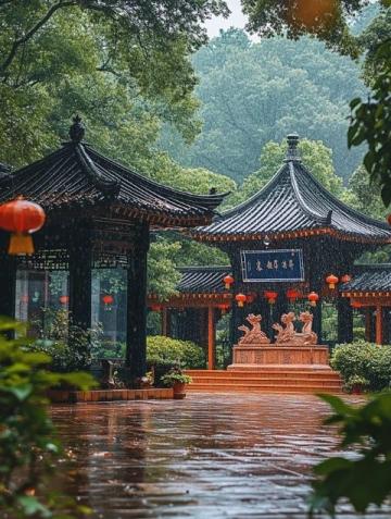 一場(chǎng)雪景溫泉之旅:青城山下的溫泉奇遇