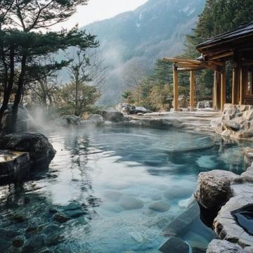一場(chǎng)雪景溫泉之旅:青城山下的溫泉奇遇