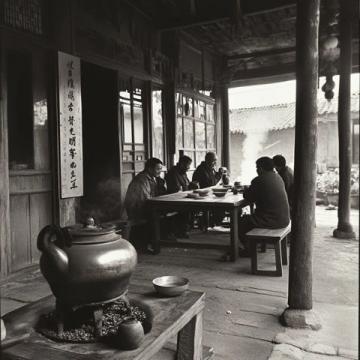 初冬圍爐煮茶，不期而遇的溫暖在村上后巷舊院中升起