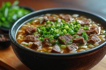 阿飛教做經(jīng)典內蒙古醬牛肉秘制配方，冬季暖心美食教程