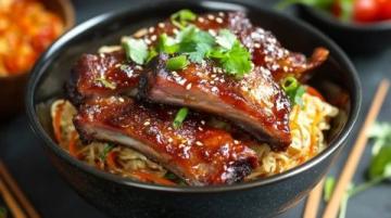 簡單美味的小米蒸排骨做法分享