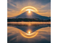 富士山一日游之旅，傍晚泡溫泉，清晨一睹雄偉景象