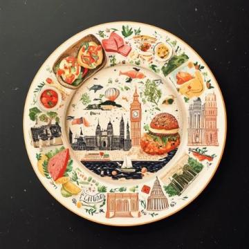環(huán)游世界，品味天下美食盛宴