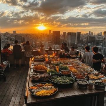大阪必游！Harukas300高空展望臺：360°全景賞遍關(guān)西美景，美食盛宴等你來享！