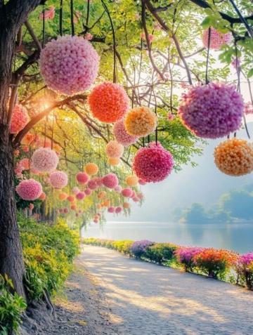 神奇公交線(xiàn)途經(jīng)青杠樹(shù)香草湖、春天花樂(lè)園和三道堰古鎮(zhèn)