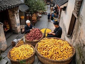 潮汕這片充滿文化底蘊(yùn)的土地，孕育了無數(shù)令人垂涎的美食，其中甘筒果又稱馬鈴薯果
