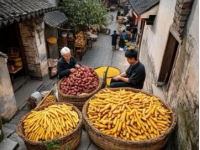 潮汕這片充滿文化底蘊(yùn)的土地，孕育了無數(shù)令人垂涎的美食，其中甘筒果又稱馬鈴薯果