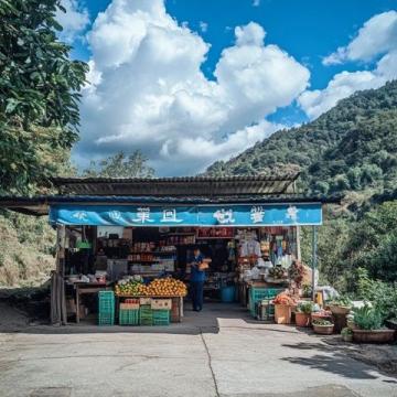 早上五點半，渭南的小吃店就開始忙碌了