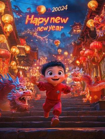 小狼和金寶的新年冒險(xiǎn)