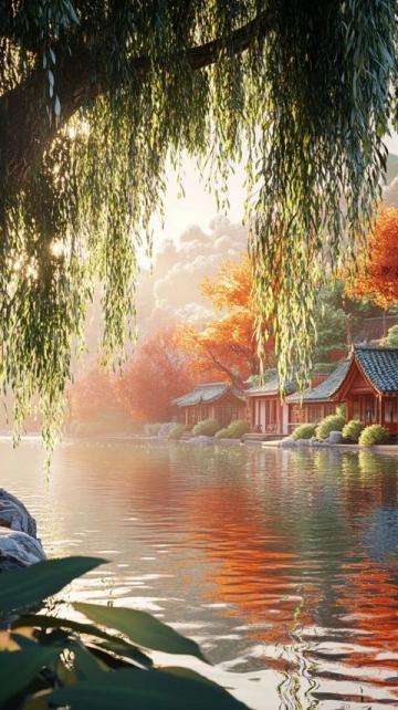 揚州春色如詩畫，游瘦湖賞大明寺風(fēng)光