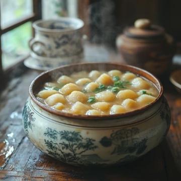 探尋納西族傳統(tǒng)美食：太安洋芋雞、吹肝與三疊水宴的獨(dú)特魅力