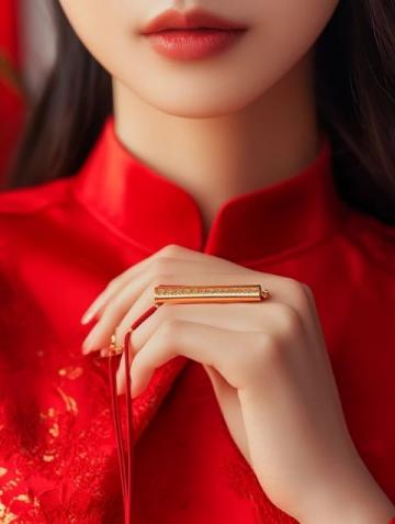 中國贊廣西扶綏，女子在吃飯時，把花10470元買的金手鏈丟了