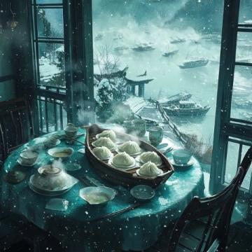 餃子遇見十億畫作：一場跨界的藝術美食奇遇