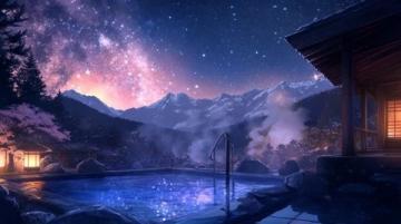 星空下的溫泉私湯:嚴(yán)冬里的溫暖奢享體驗(yàn)