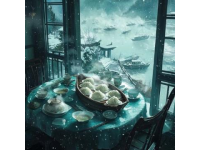 餃子遇見(jiàn)十億畫(huà)作：一場(chǎng)跨界的藝術(shù)美食奇遇