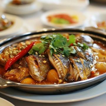 鹽城作為江蘇的魚米之鄉(xiāng)，其美食融合了江海特色與地方文化，既有傳統(tǒng)宴席的厚重