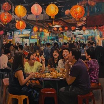 三亞最接地氣的小吃街，這里有些美食是本地人最愛，游客通常不敢下口