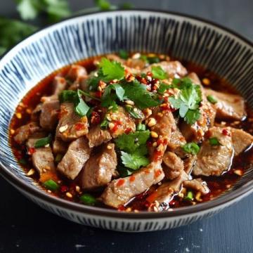 天熱沒食欲？3步做水煮肉片，香辣開胃超解饞！鄰居都饞哭了