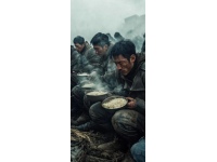女子去陜西吃酒席，感嘆真佩服陜西人，外面下暴雪零下3度，還是堅持8個涼