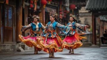 
唐縣南大洋村廟會熱鬧非凡：經(jīng)典戲曲盛宴，村民捐助籌辦！
