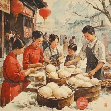 湖北春節(jié)獨(dú)特習(xí)俗大揭秘：打糍粑、唱皮影戲、劃龍舟、吃熱干面、貼門(mén)神等
