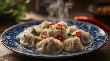 豬肉香菇餃子：經(jīng)典組合，鮮香美味