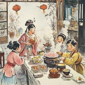 煮茶聊天地，品饌論古今：美食與文化的碰撞