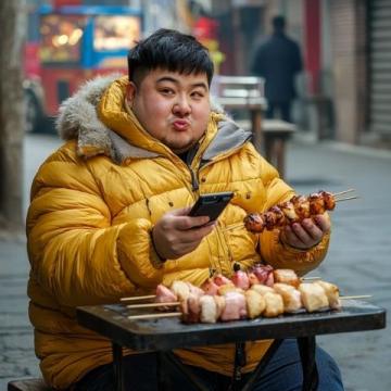 黑龍江夜市驚現(xiàn)創(chuàng)意小吃:辣味與瓜子的奇妙結(jié)合