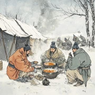 水滸傳中的好漢們覓食之道：牛肉、魚湯、羊肉和狗肉的美味