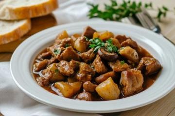 野生榛蘑燉雞——春節(jié)家宴的美味升級(jí)，找回兒時(shí)的年味記憶