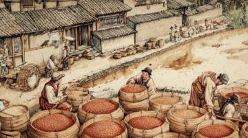 工筆畫中的毛筆字：美食文化的藝術(shù)展現(xiàn)