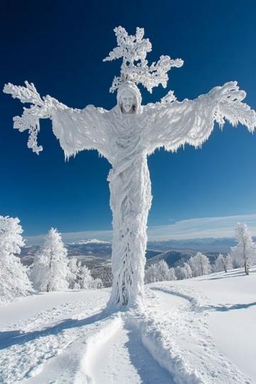 2024寒冬奇景：罕見(jiàn)暴風(fēng)雪覆蓋千里，銀裝素裹的冰雪世界