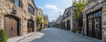 濟寧市的大型商業(yè)街