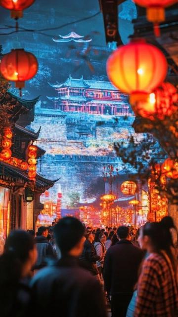 長汀古城的夜宴：千年時光里的燈火闌珊與現(xiàn)代活力