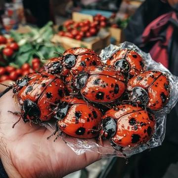 黑龍江夜市驚現(xiàn)創(chuàng)意小吃:辣味與瓜子的奇妙結(jié)合