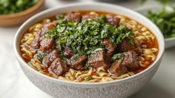清晨第一碗：內(nèi)江人心中最愛的牛肉面！