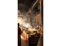 臨夏回族自治州位于中國甘肅省，以其豐富的民族文化和獨特的美食聞名