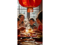 從溶洞出來，餓了！一家人去縣城尋找柞水特色美食