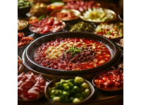 江西美食以鮮辣香醇為特色，包括南昌拌粉、瓦罐湯，藜蒿炒臘肉等經(jīng)典菜肴和凍米糖、茄