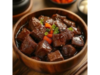 香辣過癮的牙簽牛肉(香辣牙簽牛肉粒一口一個(gè)，香辣過癮)