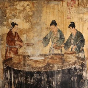 揭秘古代帝王餐桌：五千年前列隊(duì)的糙米粥與野菜，你還能食欲大增嗎？