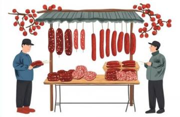 老式地攤上的美食高手：炒雞鹵肉涼皮一應(yīng)俱全