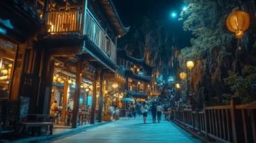 夜游鷺江：從游客到笑點擔當?shù)囊馔庵? width=