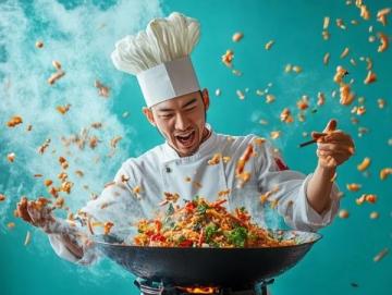 美食達(dá)人顯身手(美食達(dá)人段)