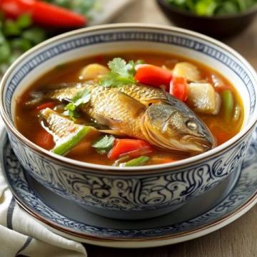 家常美味：砂鍋香辣雞與酥鱗鱸魚(yú)的做法及黨參黃芪豬腰湯 рецепт