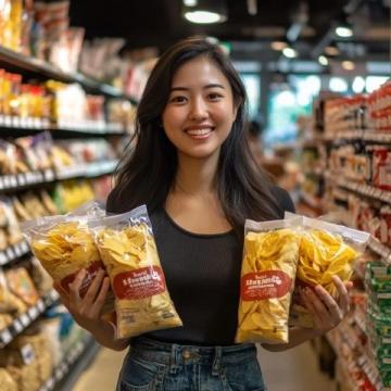 溫州11年老店金黃土豆片超香脆，炸至天亮？！