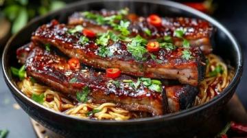 一嘗傾心，蒜香排骨，家的味道！