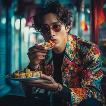 凌晨四點，美食博主挑戰(zhàn)極限吐掉第15口冰水拍攝“爆辣火雞面