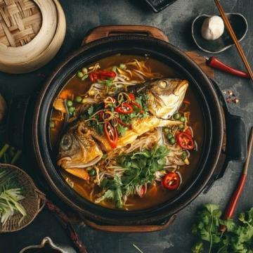 經(jīng)典川菜水煮魚：麻辣鮮香，魚片嫩滑，湯汁濃烈